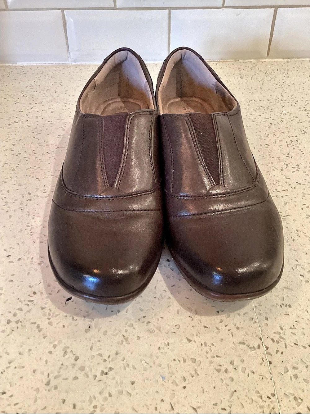 Naturalizer N5 Comfort Brown Comfort Slip-On Shoes